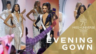 71st MISS UNIVERSE  Top 16 EVENING GOWN Competition  Miss Universe [upl. by Gorrono]