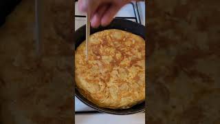 Tortilla de pomme de terre facile ไข่เจียวมันฝรั่ง [upl. by Bills115]