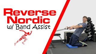 Reverse Nordic With Band Assist [upl. by Yelssew]