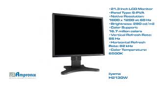 iiyama H2130 W Monitor Screen Sales  Service  Repair  Exchange  Replacement [upl. by Hunfredo]