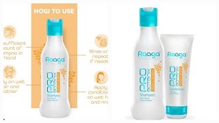 Raaga pro botanix repair and nourish shampoo and conditioner for damage hair raaga bengalireview [upl. by Zailer]