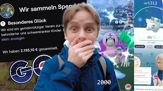 2000€ in 7 Stunden POKEMON GO  meine WINTER EVENT AUSBEUTE ❄️ [upl. by Aleil]