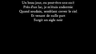 Barbara  LAigle noir  Paroles [upl. by Eerej]