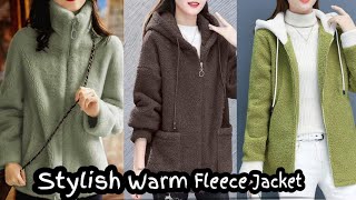 Warm Fleece Jacket style and Design 2024 llFleece Jacket ll CreativeTrove [upl. by Mooney]