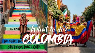 COLOMBIA  What to do  Travel Vlog [upl. by Chelsae]