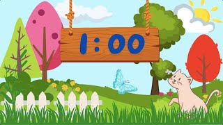 Cute 1Minute Classroom Timer  Cute Countdown Timer [upl. by Olcott506]