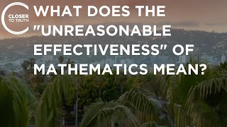 What Does the “Unreasonable Effectiveness” of Mathematics Mean  Episode 2204  Closer To Truth [upl. by Iilek]