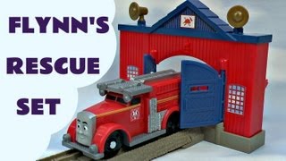 Thomas The Train Fiery Flynns Rescue Toy Train Set [upl. by Lexy]