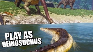 MANEATER With Prehistoric CROC EAT Dinos GROW Into An APEX  The Beasts of 9500 Gameplay [upl. by Zednanreh]