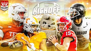 Can Tennessee derail Georgia’s playoff dreams in Week 12  The Kickoff 🏈 [upl. by Alekahs]