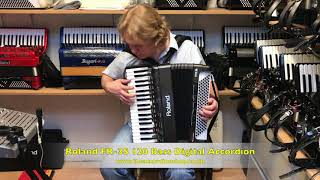 Roland FR3S 120 Bass Digital Accordion [upl. by Fugere]