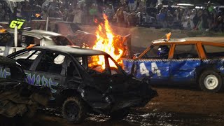 2023 Carolina Carnage 80s And Newer Demolition Derby [upl. by Siana]