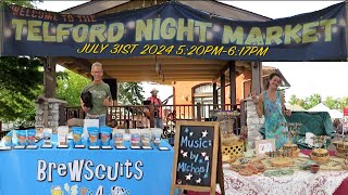 Telford PA Night Market At Trainstation July 31st 2024 [upl. by Vivi]