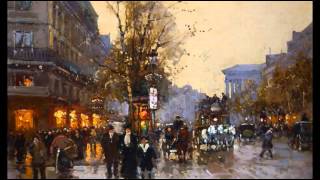 Erik Satie  Once Upon A Time In Paris Artwork by Edouard Leon Cortes [upl. by Idid]