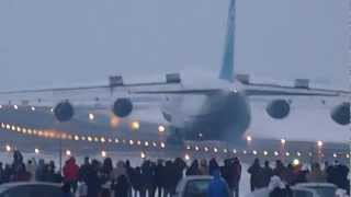 Rusłan Antonov An124  Port Lotniczy Lublin [upl. by Scheer]