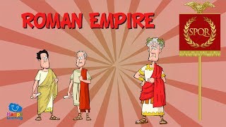 ROMAN EMPIRE  Educational Video for Kids [upl. by Siwel982]