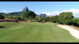 Tamarina Golf Club  drone aerial video  Tamarina Golf Club  Hole07 [upl. by Klecka]