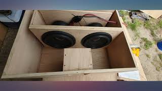 American Bass Competition 12quot 3000 Watt Dual 4 Ohm Subwoofer Hawk 1244 review [upl. by Raul]