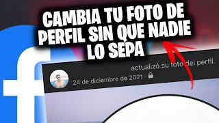 Como cambiar foto de perfil en Facebook sin publicar [upl. by Rramel]