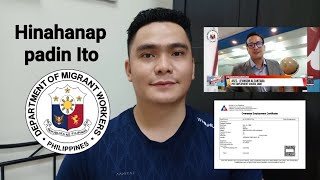 MGA REQUIREMENTS SA PAGKUHA NG OEC SA POEA  DMW  AUGUST 2023 UPDATE [upl. by Teerell]