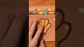 Hand  Satisfying acrylic painting art drawing shorts howtodraw trendingcolors creative [upl. by Dnomal]