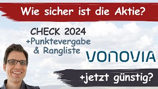 Vonovia Aktienanalyse 2024 Wie sicher ist die Aktie günstig bewertet [upl. by Risser]