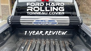 1 Year Review of Ford OEM Hard Rolling Tonneau Cover [upl. by Annairba238]