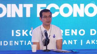 Part 1 Isko Moreno presents his economic platform [upl. by Nevi]