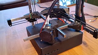 Second Iteration of Experimental Crossed Cantilever 3D Printer N3D [upl. by Marketa645]