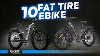 10 Long Range Fat Tire Electric Bikes That are Worth Buying in 2024 [upl. by Darn]