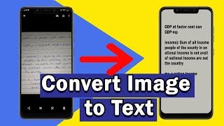 Image into text converter in Mobile amp computer  Handwritten imagephoto to text HIndi [upl. by Park]