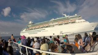 MAJESTY OF THE SEAS  Royal Caribbean Cruise  Cococay  Bahamas [upl. by Ahsital]