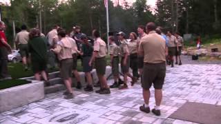 Camp Lavigne Junior Birdmen Initiation Skit [upl. by Zalucki868]