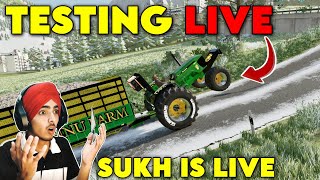 FARMING SIMULATOR 22 LIVE  sukhbhanguz [upl. by Wilda]