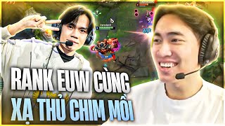 LEVI CẦM GRAGAS DẠO CHƠI RANK EUW CÙNG XẠ THỦ CHIM MỒI EASYLOVE [upl. by Aruabea]