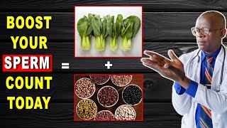 How to Improve Your Sperm Quality and Quantity NATURALLY in Few days with Green Leafy Vegetables [upl. by Nnoj]