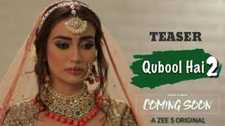 Qubool Hai 20 Promo OutSurbhi JyotiKaran Singh GroverZee TV New ShowQubool Hai 20 First Look [upl. by Naedan]