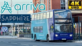 Arriva Wales Sapphire 5 Ellesmere Port to Mold Wolverham Garden City Queensferry ADL Enviro400 [upl. by Vassell]