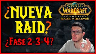 WOW CLASSIC SoD BLIZZARD CAMBIA DE OPINIÓN CRIPTAS DE KARAZHAN  SEASON OF DISCOVERY  MUCHAMIEL [upl. by Anoed]