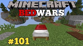 Minecraft  BED WARS no skycraft 101  TODO MUNDO FICOU SEM CAMA QUE PARTIDA [upl. by Anatollo461]