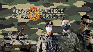 REDUBLAGEM  BTS no exército vídeos vazados na zueira [upl. by Enimajneb]