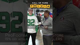 Pro Football Hall of Fame Trivia Steelers Edition Episode 7 shorts nfl steelers [upl. by Jamieson391]