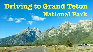 Driving to Grand Teton National Park [upl. by Nehttam]