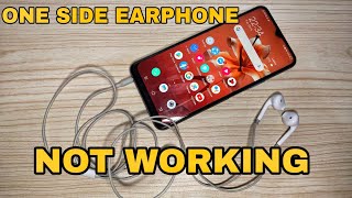 VIVO EARPHONES ONE SIDE NOT WORKING SOLVED [upl. by Kcired369]