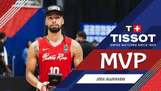 Best of Jose Alvarado 🇵🇷  TISSOT MVP  FIBA OQT 2024 Spain [upl. by Ailbert]