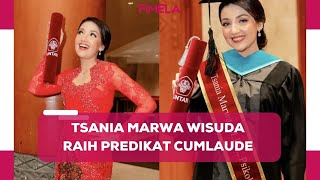 Potret Tsania Marwa saat Wisuda S2 Psikologi Raih Predikat Cumlaude [upl. by Ingar243]