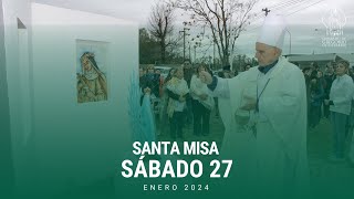 Santa Misa en vivo  Sábado 2701 Catedral Cristo Rey [upl. by Ardnoek]