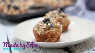 Ontbijtmuffins met havermout recept [upl. by Amikahs]