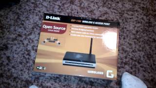 DLink DAP1160 Unboxing [upl. by Ekralc422]