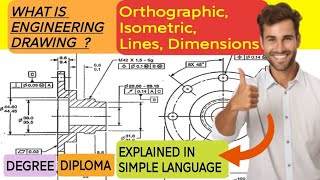 Basics of Engineering Drawing  Engineering Graphics for Diploma and Degree engineeringdrawing [upl. by Eachern]